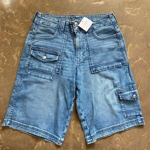 American Eagle Outfitters Light Blue Jean Shorts